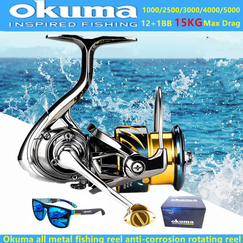 Daiwa Reel Bg - Mulinello da Pesca Okuma Tutto in