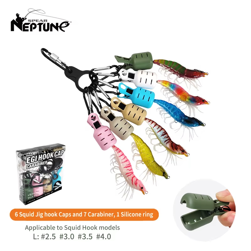 Fishing Lure Jig - Kit di 6 Protezioni Colorate per
