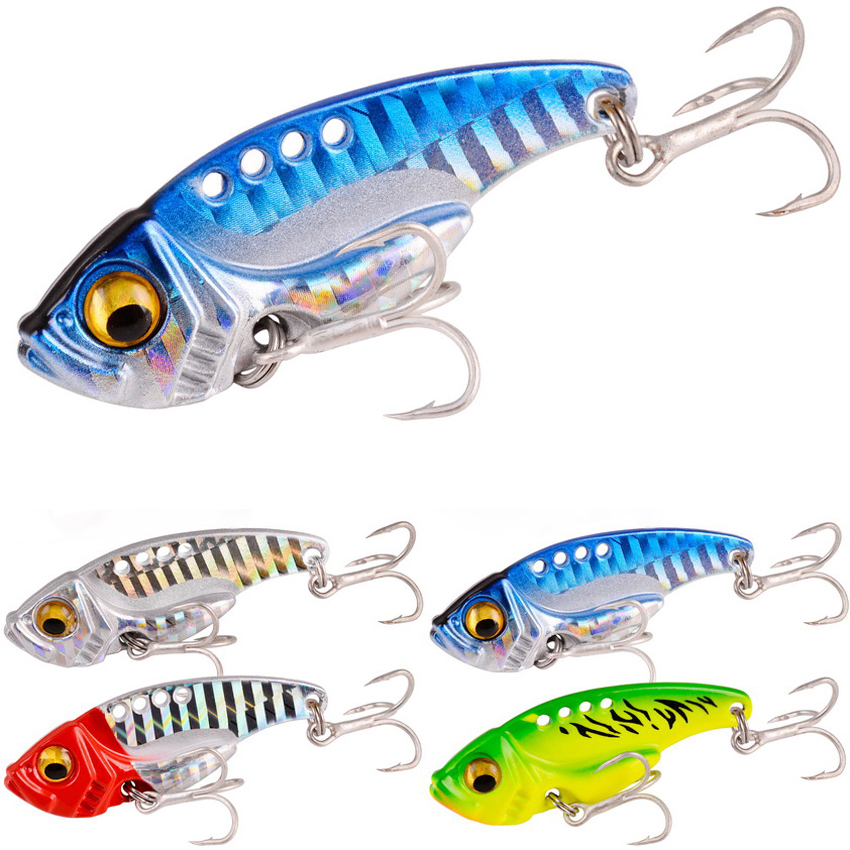 Fishing Lure Blade Bait - 6 pz/lotto 7/10/15/20G metallo duro Vib