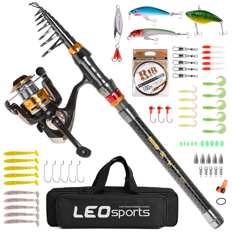 Fishing Lure Jig - Canna da pesca mulinello da Spinning