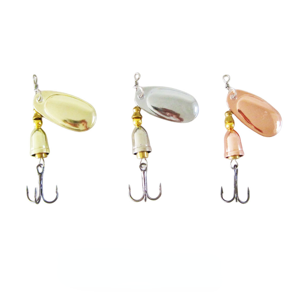 Fishing Lure Blade Bait - Esca in metallo ottone duro cucchiaio