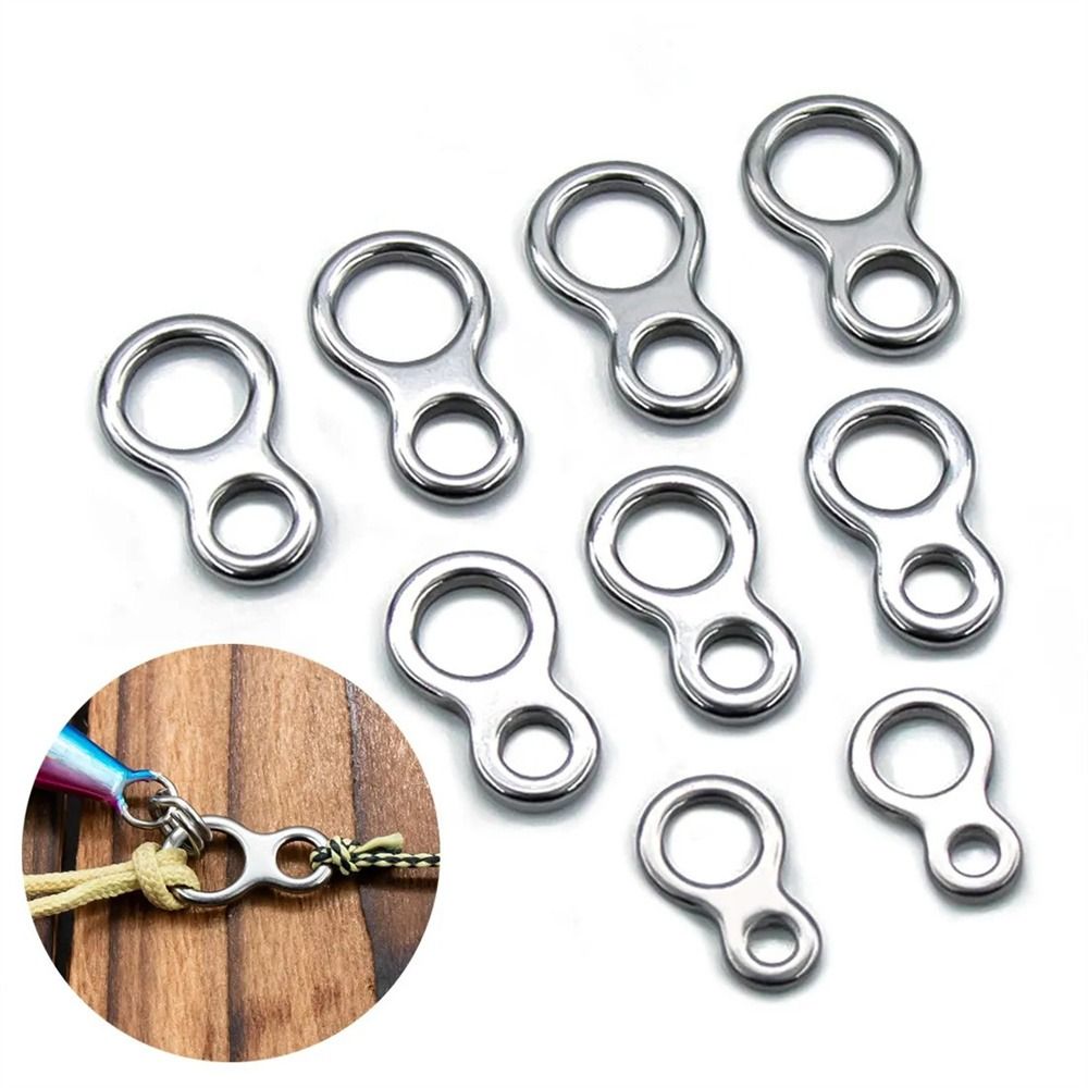 10 pz pesca solido anello in a - Fishing Lure Jig recensione e prezzo