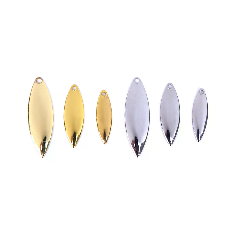 50 Pezzi di Lame Spinner in Sa - Fishing Lure Blade Bait recensione e prezzo
