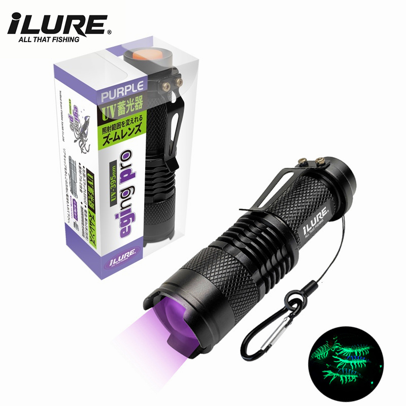 Mini torcia UV 395nm esca da p - Fishing Lure Jig recensione e prezzo