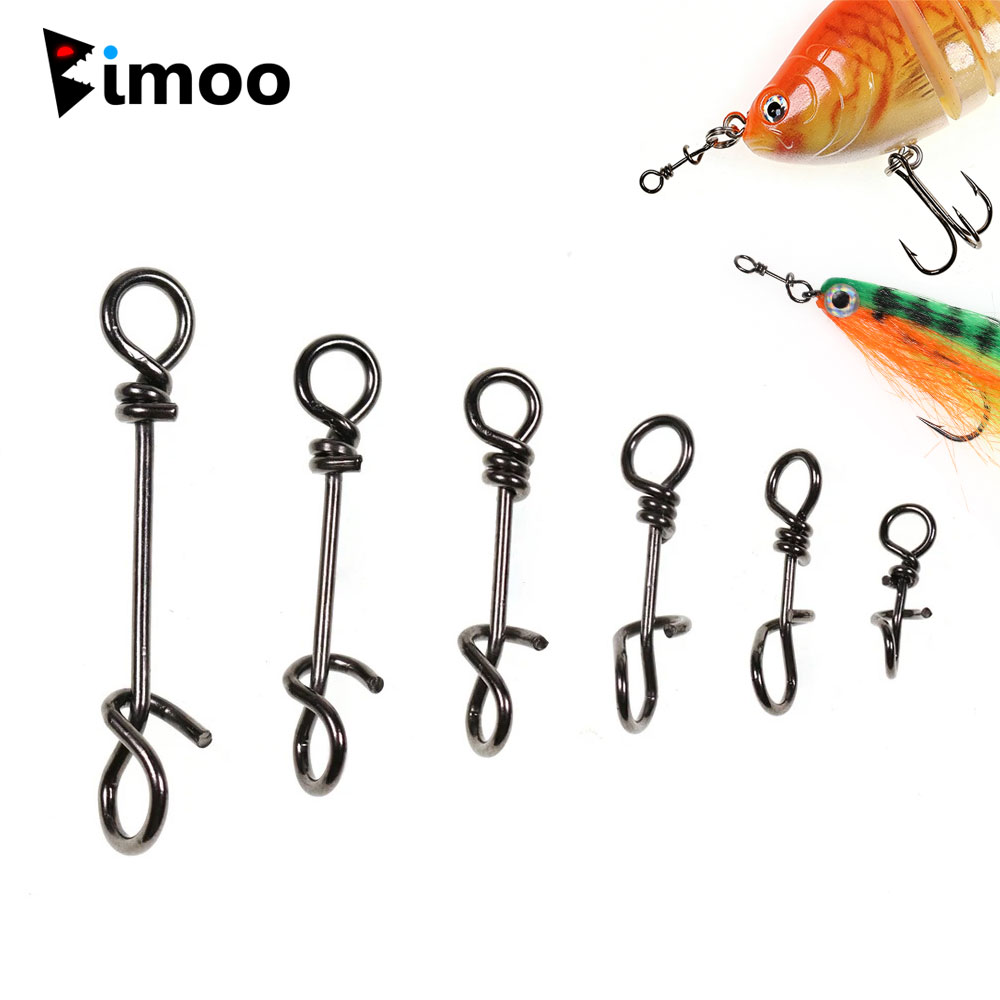 Bimoo 50 Pezzi Moschettoni a S - Fishing Lure Accessories recensione e prezzo