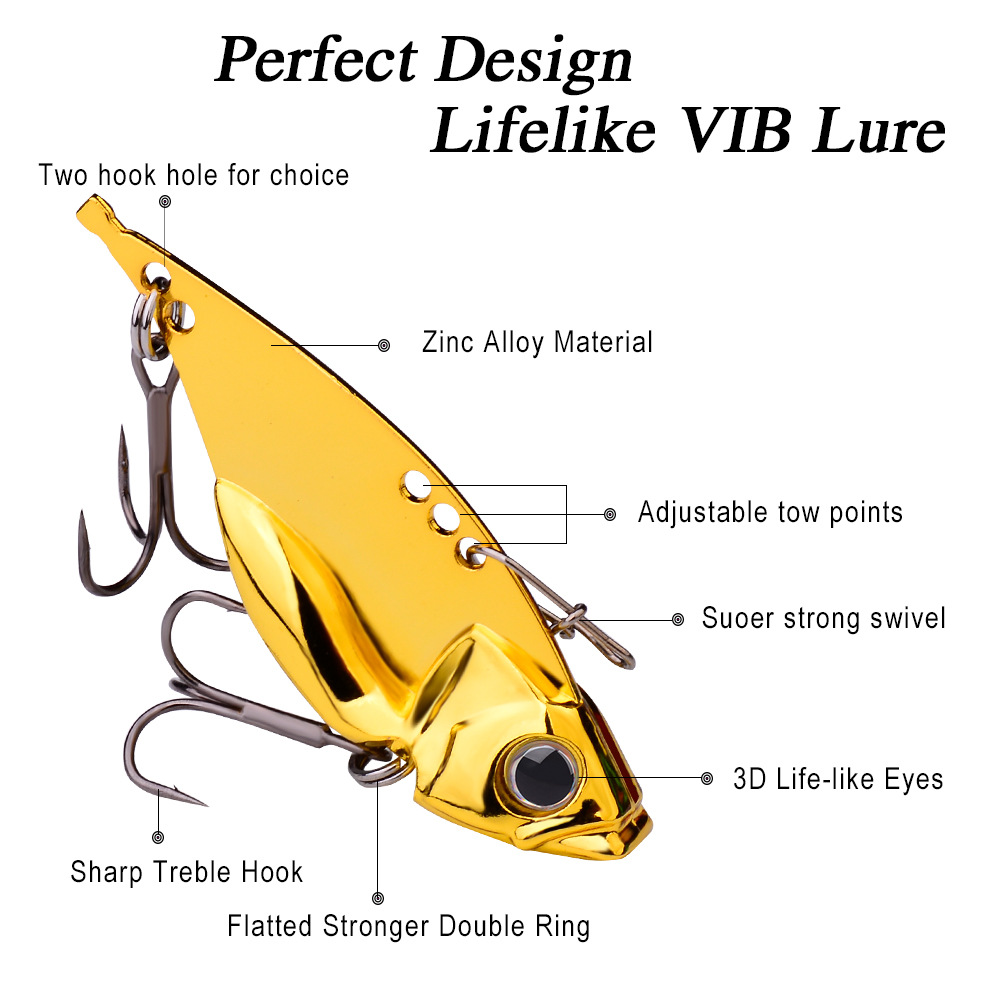 Esca da Pesca Personalizzata c - Fishing Lure Blade Bait recensione e prezzo